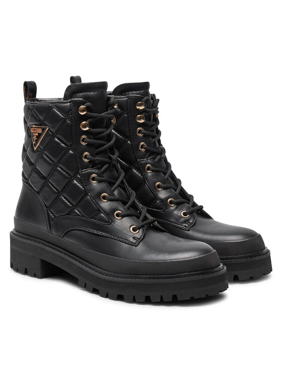 Guess Guess Μποτάκια Badae2 FLFBD2 FAL10 Μαύρο
