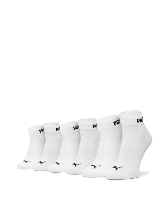 Puma Puma Набір 3 пар низьких шкарпеток unisex 90793502 r.39/42 Білий