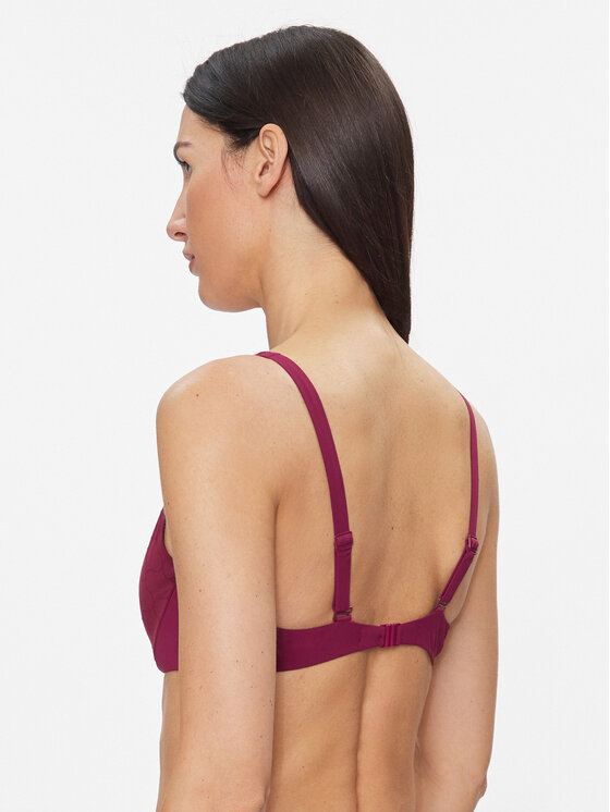 Chantelle Chantelle Gornji del bikini Glow C15T10 Bordo rdeča