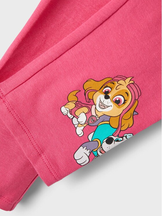 NAME IT NAME IT Legginsy PAW PATROL 13219720 Różowy Slim Fit
