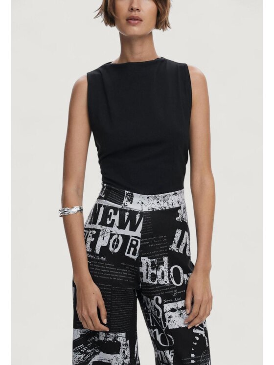 Desigual Desigual Jumpsuit JUMPSUIT_NEWS Nero Modern Fit
