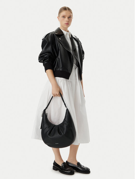 Calvin Klein Calvin Klein Borsetta Engraved Hw LV04F3555G Nero