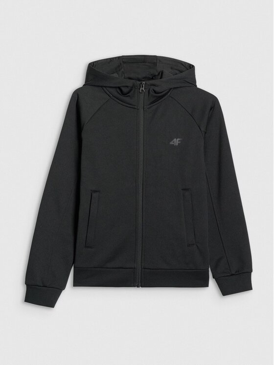 4F 4F Felpa 4FJRAW25TSWSM2415-20S Nero Regular Fit