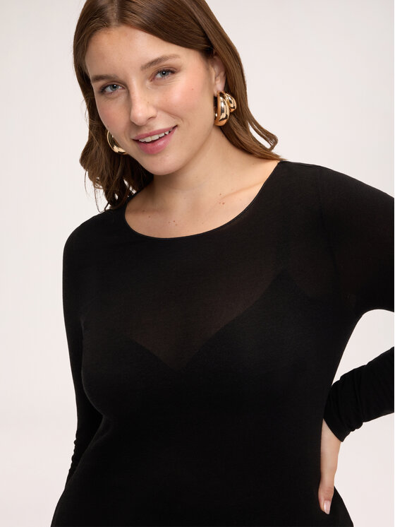 Fiorella Rubino Fiorella Rubino T-shirt G0EDL009352N033 Nero Regular Fit