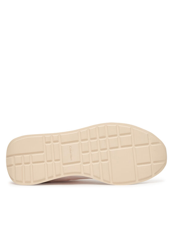 Calvin Klein Calvin Klein Αθλητικά Retro Runner Lace Up YW0YW01990 Λευκό