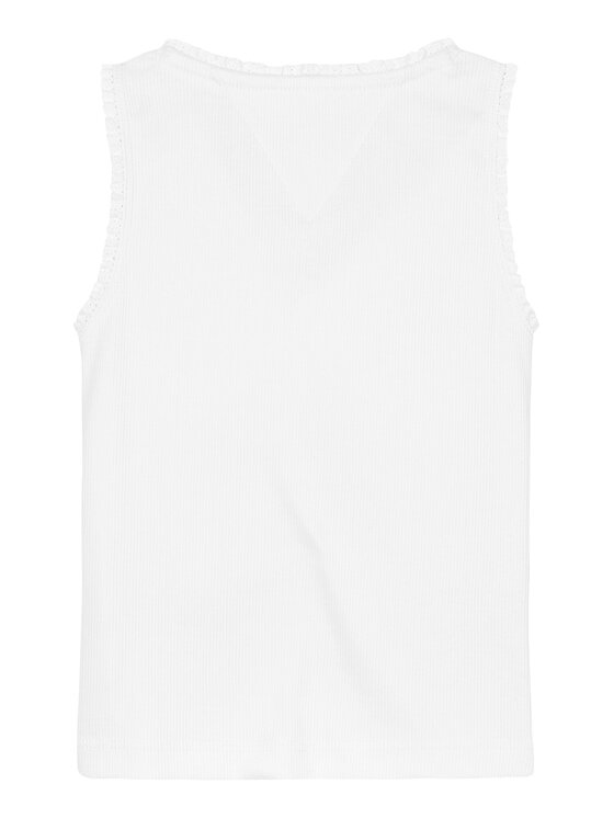 Tommy Hilfiger Tommy Hilfiger Top Essential KG0KG08588 D Bianco Regular Fit