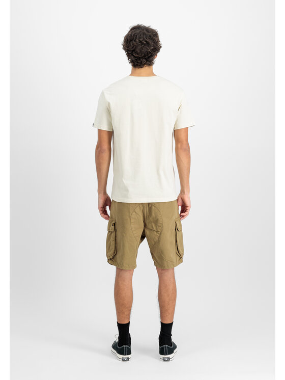 Alpha Industries Alpha Industries Szorty Canvas Cargo Short Beżowy Loose Fit