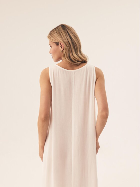 Esotiq Esotiq Koszula nocna 43263 Beżowy Regular Fit