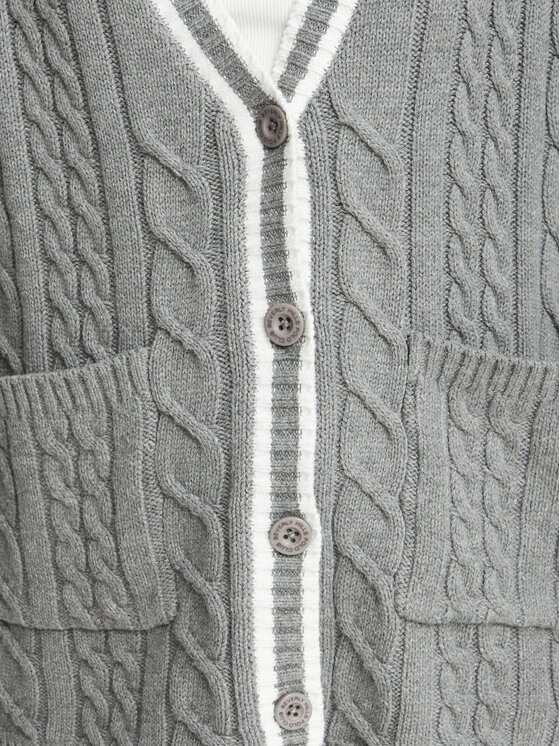 Beverly Hills Polo Club Beverly Hills Polo Club Kardigāns 62SWD1300 Pelēks Regular Fit