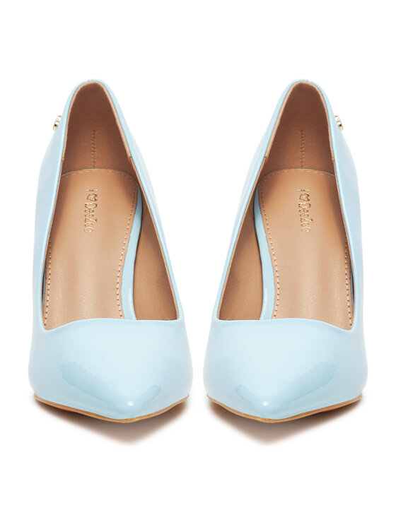 DeeZee DeeZee Pantofi cu toc subțire EZ-23-1 Albastru celest