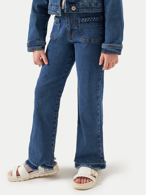 Mayoral Mayoral Blugi 06510 Albastru Regular Fit