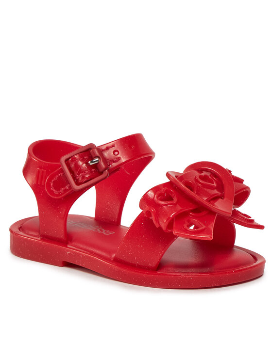 Melissa Melissa Sandale Mini Melissa Mar Sandal Hot Bb 33951 Crvena