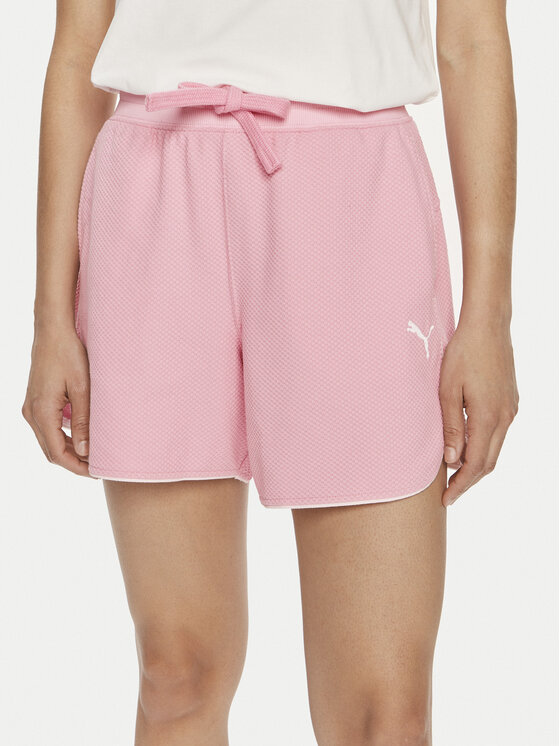 Puma Puma Sportovní kraťasy HER 678701 Růžová Regular Fit