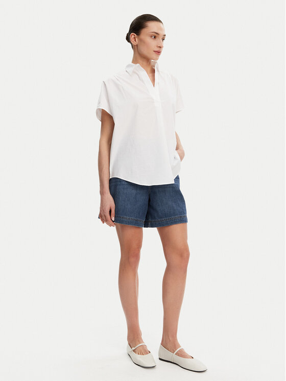 French Connection French Connection Pantaloni scurți de blugi 79FZG Albastru Boyfriend Fit