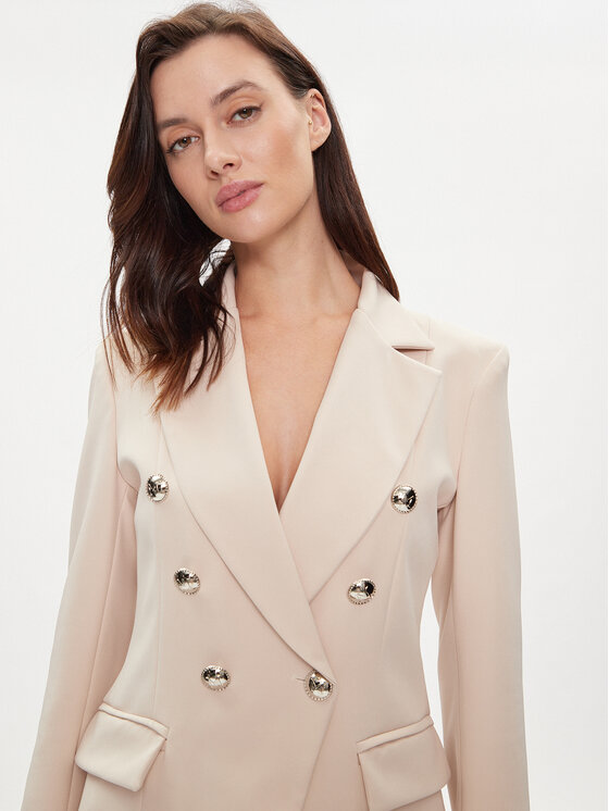 Maryley Maryley Giacca da abito 24EB139/43GE Beige Regular Fit