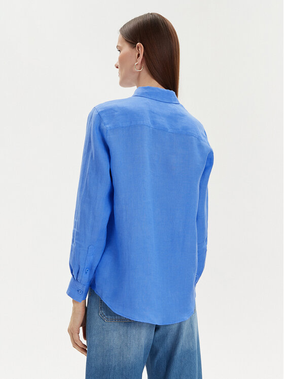 Tommy Hilfiger Tommy Hilfiger Hemd WW0WW42037 Blau Relaxed Fit
