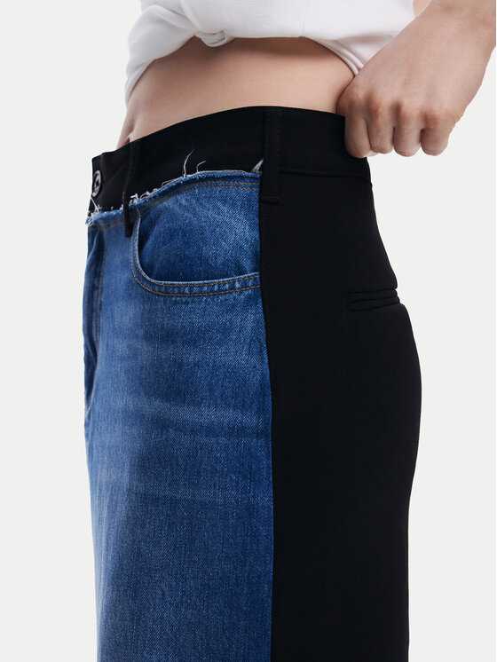 Desigual Desigual Gonna di jeans 25SWFD02 Blu Regular Fit
