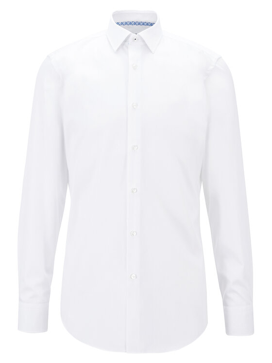 BOSS Boss Cămașă Jesse 50451092 Alb Slim Fit