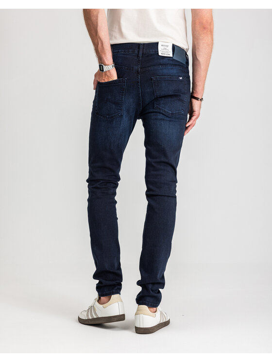 Mustang Mustang Jeansy FRISCO Niebieski Skinny Fit