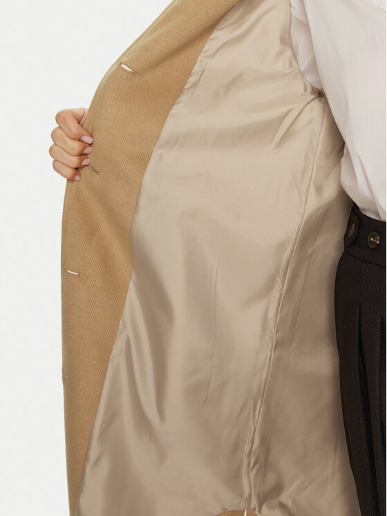 Artigli Artigli Płaszcz przejściowy ACCP000208 Beżowy Regular Fit