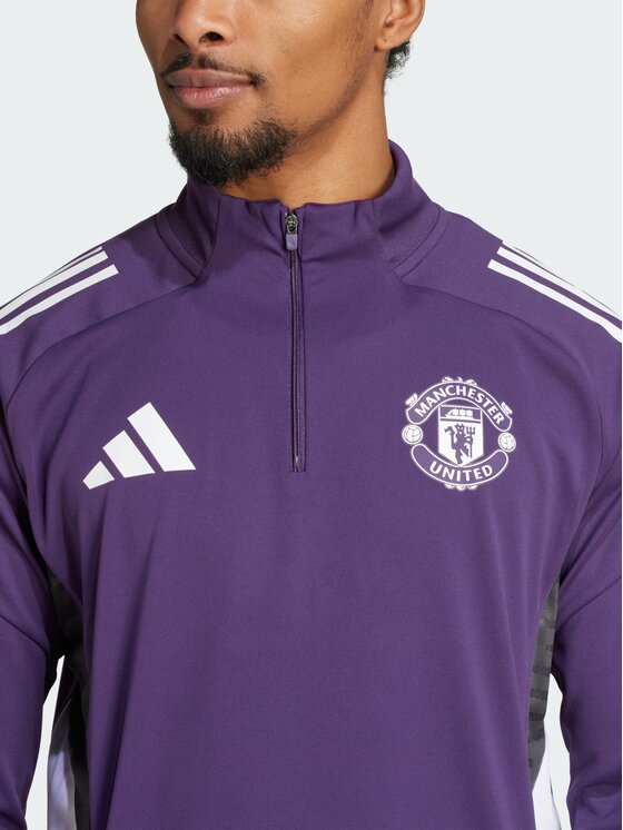 adidas adidas Koszulka techniczna 152017 Fioletowy Slim Fit