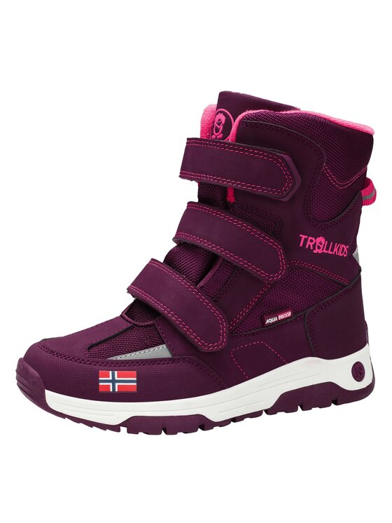 TROLLKIDS TROLLKIDS Trapery 159-422 Bordowy