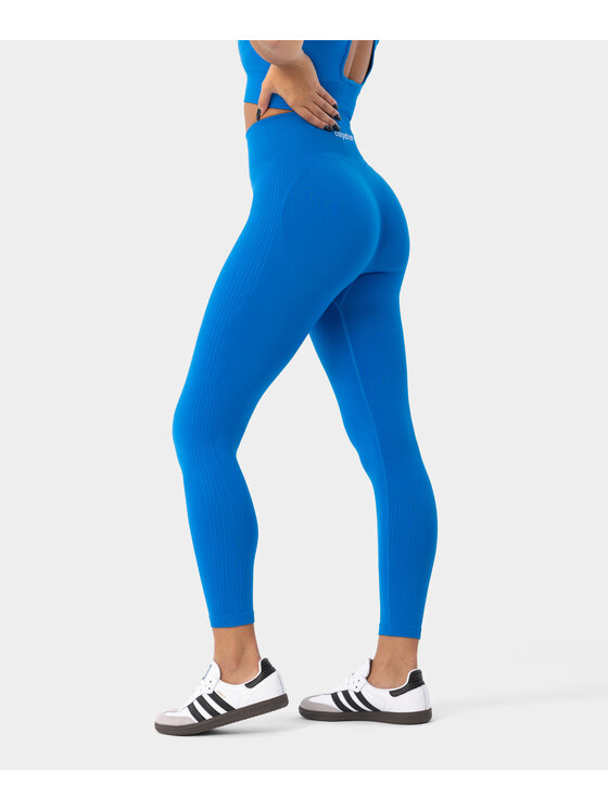 Carpatree Carpatree Legginsy Blaze leggings Niebieski Fitted Fit
