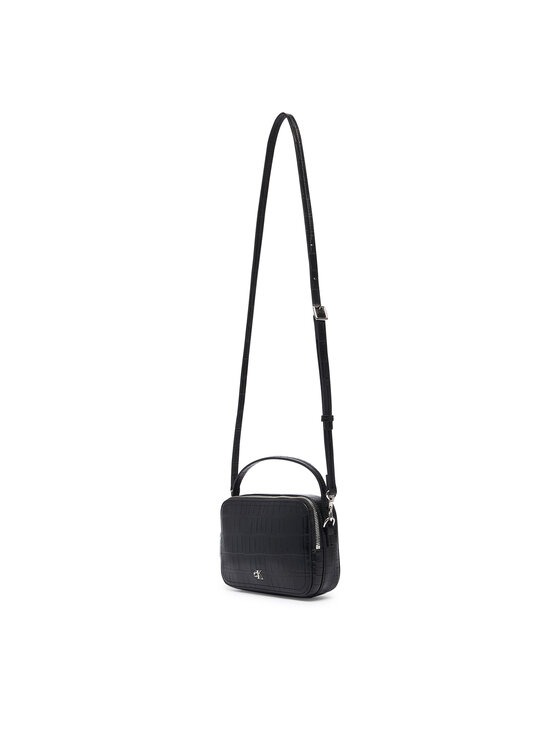 Calvin Klein Calvin Klein Torebka Ck Croc Camera Bag LV04F3905G Czarny
