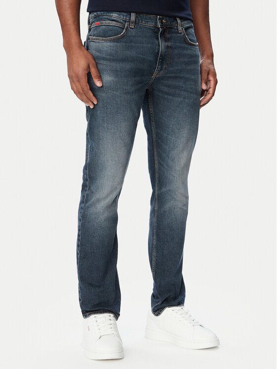 HUGO Дънки 50568058 Син Slim Fit