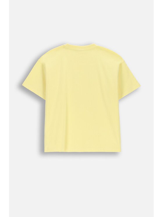 Coccodrillo Coccodrillo T-Shirt WC6143201FGJ-004 Żółty Regular Fit