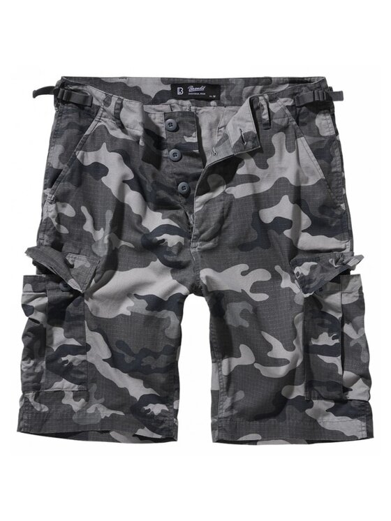 Brandit Brandit Spodnie materiałowe 2019.222 Szary Regular Fit