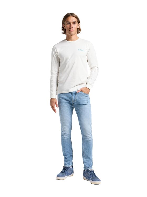 Lee Lee Jeansy 112363977 Niebieski Slim Fit