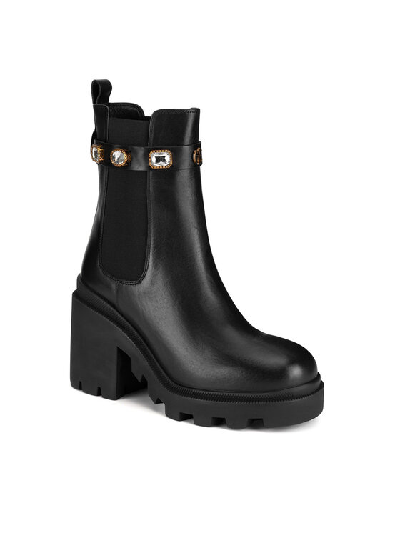 Eva Minge Eva Minge Klassische Stiefeletten MOANA-01W4-002 Schwarz
