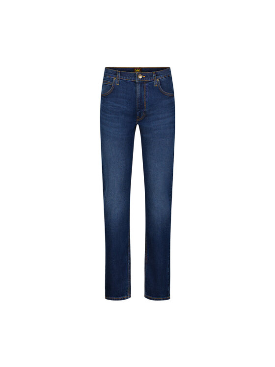 Lee Lee Jeansy LUKE Niebieski Slim Fit