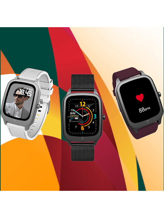Techmade Techmade Zegarek 8099990146326 Czarny