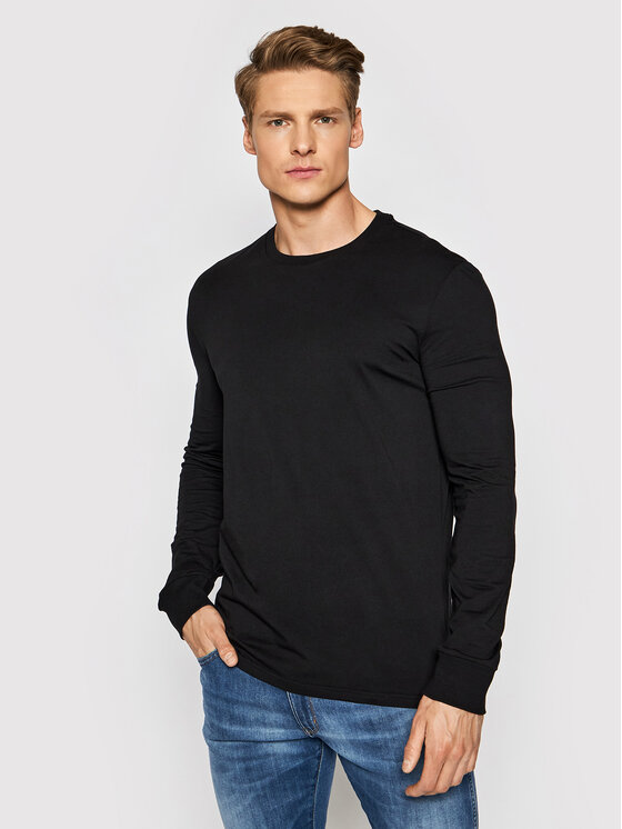 Longsleeve D9M103550 Nero Regular Fit