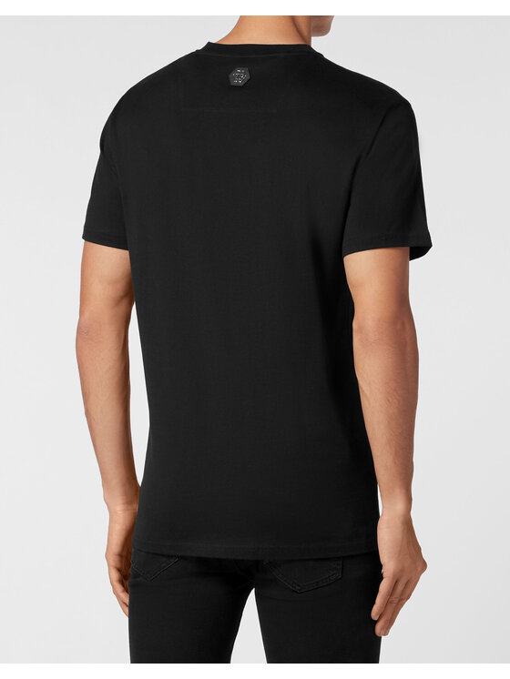 PHILIPP PLEIN PHILIPP PLEIN Tričko 19497 Čierna Regular Fit