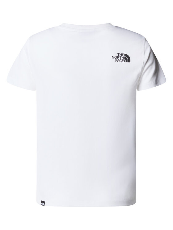 The North Face The North Face Tričko Easy NF0A8EHG Biela Regular Fit