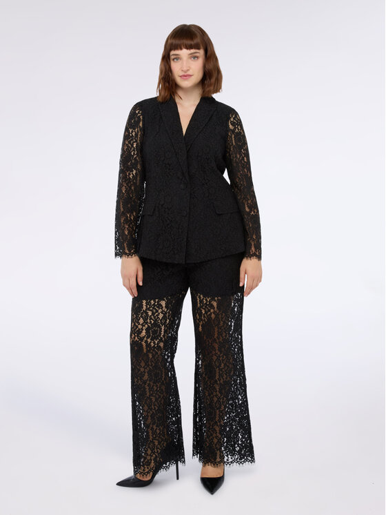 Fiorella Rubino Fiorella Rubino Giacca di transizione Q016T000254N033 Nero Slim Fit