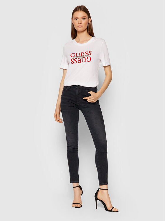 T-shirt Maider W1BI08 K46D1 Bianco Relaxed Fit