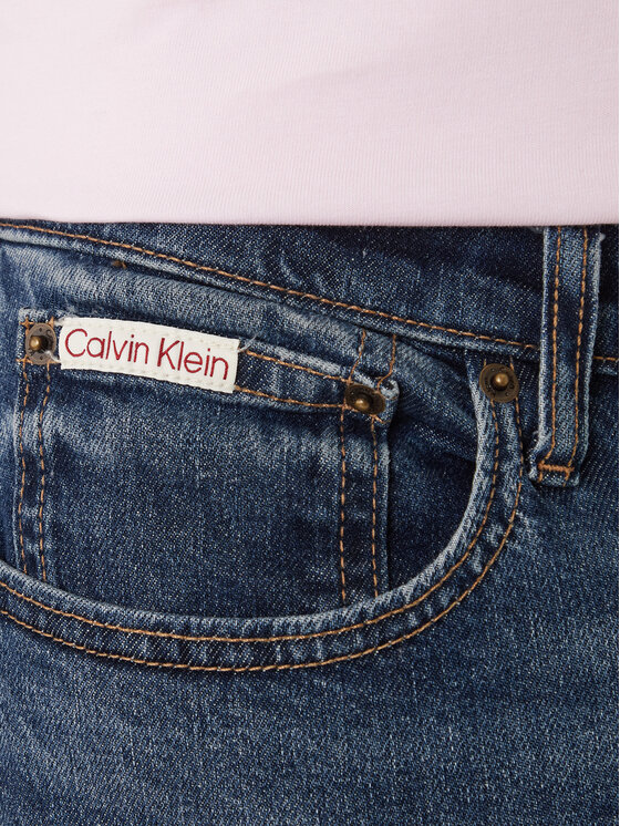 Calvin Klein Jeans Calvin Klein Jeans Jeans hlače LV04RB758G Modra Slim Fit