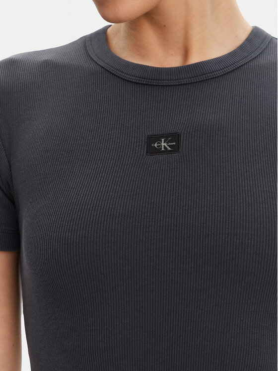 Calvin Klein Jeans Calvin Klein Jeans Φόρεμα καθημερινό J20J225265 Γκρι Slim Fit