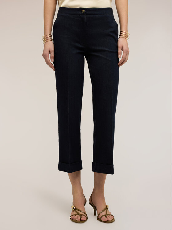 Motivi Motivi Jeans P451Q004463N034 Blu Cropp Fit