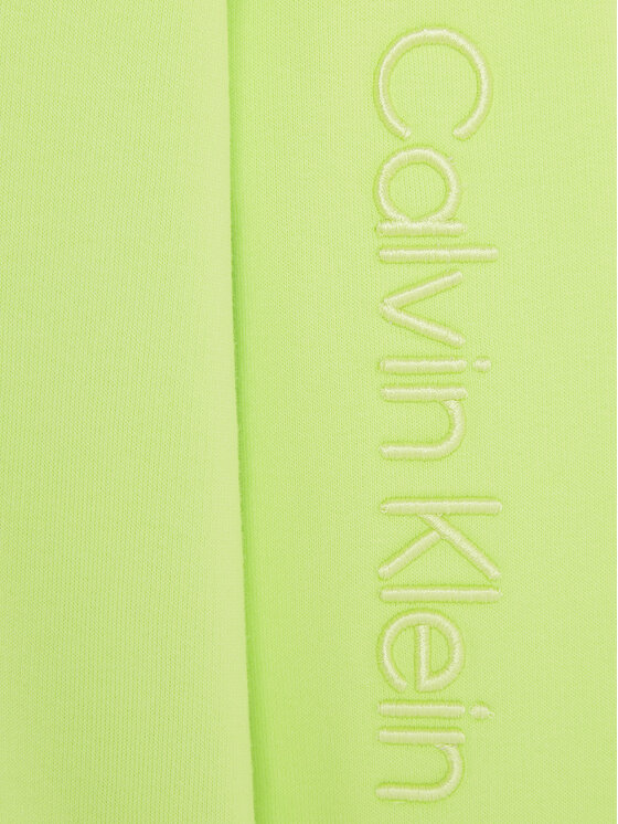 Calvin Klein Jeans Calvin Klein Jeans Džemperis ar kapuci 3D Raised IB0IB02041 Zaļš Regular Fit