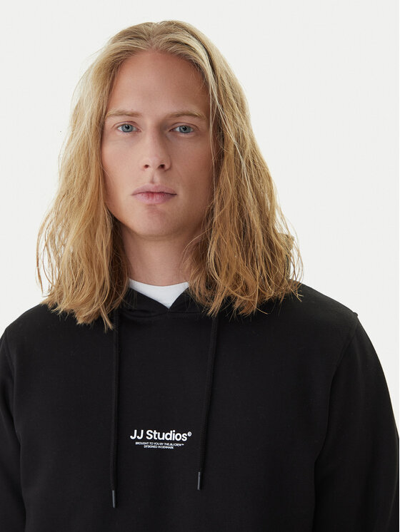 Jack & Jones Jack & Jones Tepláková súprava Soho 12288673 Čierna Relaxed Fit