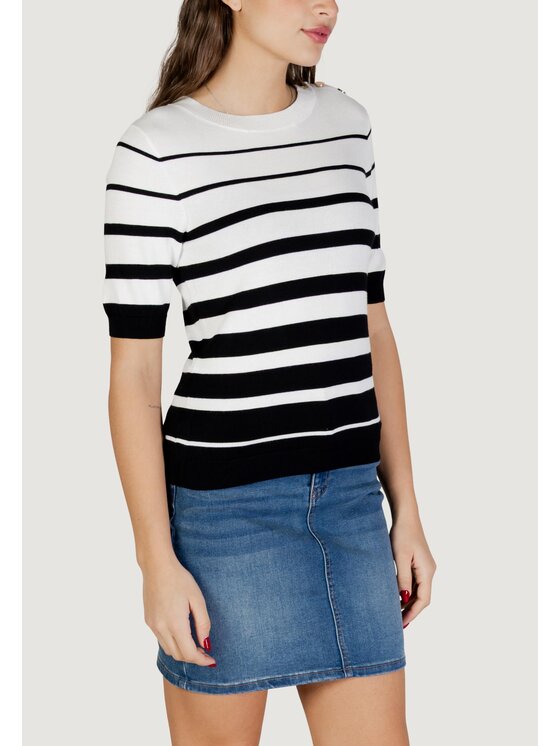 Morgan Morgan Džemperis 261-MLOL Balts Regular Fit