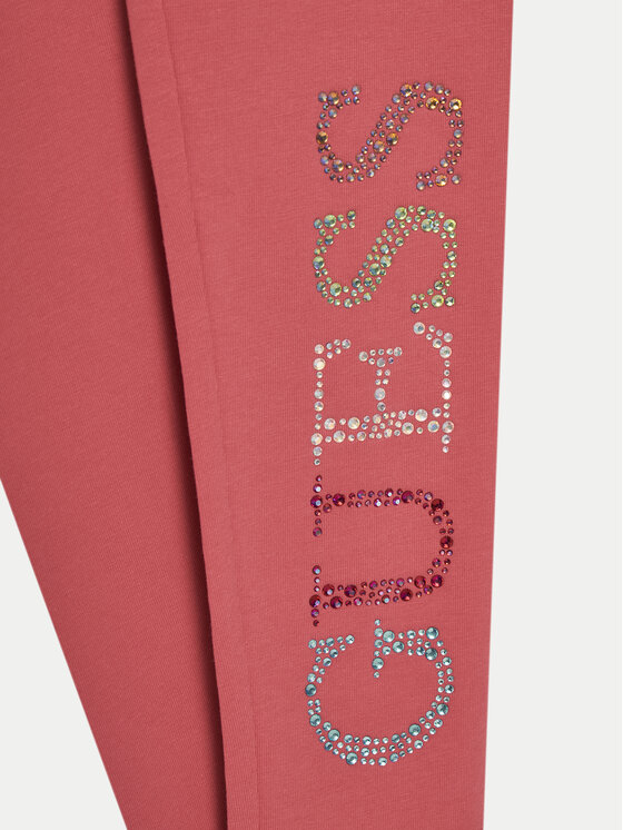 Guess Guess Leggings J4GB10 J1314 Narancssárga Regular Fit
