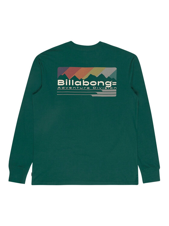 Billabong Billabong Pikkade varrukatega T-särk Range EBYZT00391 Roheline Regular Fit