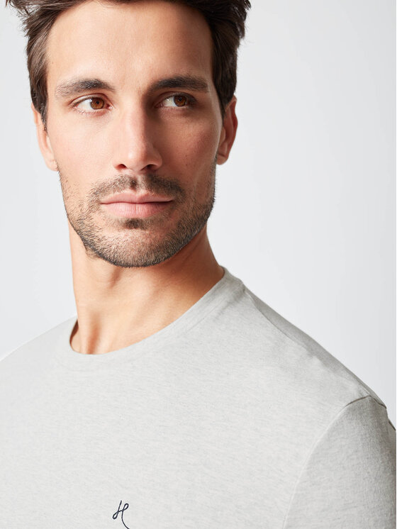 Huber Huber T-Shirt 117101 Šedá Regular Fit