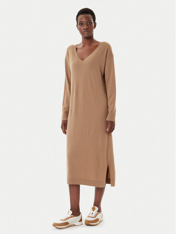 Weekend Max Mara Weekend Max Mara Kötött ruha Zenith 2525326012 Bézs Regular Fit